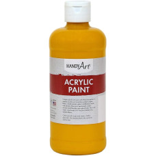 Acrylic Paint - Deep Yellow - 16 oz