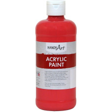 Acrylic Paint - Phthalo Red - 16 oz