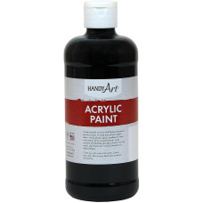 Acrylic Paint - Mars Black - 16 oz