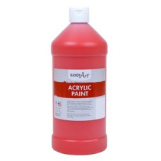Acrylic Paint - Brite Red - 32 oz