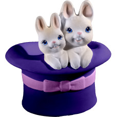 Bunnies in Hat Statue