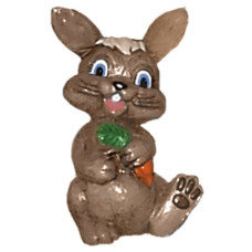 Bunny with Foot up Statue