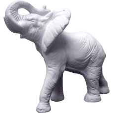 Bull Elephant Standing Statue