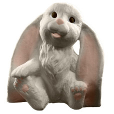 Lop Ear Bunny Seated Statue Lop Ear Bunny Seated Statue