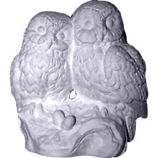 Owls with Acorn Statue Owls with Acorn Statue