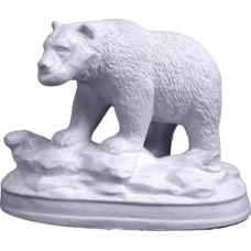 Bear with Fish Statue