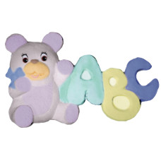ABC Bear Plaque