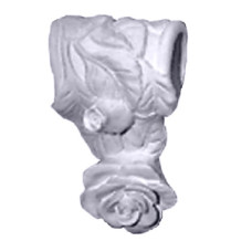 Rose Drapery Bracket