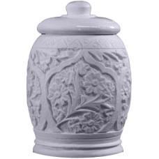 Oriental Jar with Lid