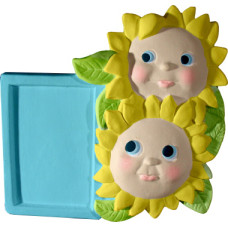 Flowers Notepad Holder Plaque