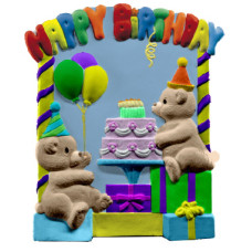 Happy Birthday Plaque