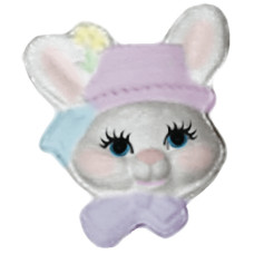 Chocolate Bunny Plaque c