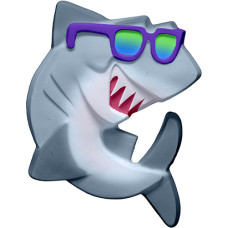 Shark Wearing Sunglasses Plaque Shark Wearing Sunglasses Plaque