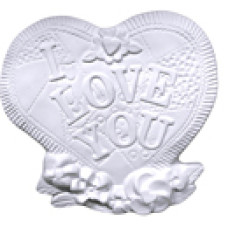 Quilted Heart I Love You Plaque Quilted Heart I Love You Plaque
