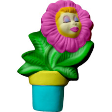 Smiling Daisy in Pot Plaque