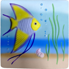 Tropical Fish Scene Left Plaque Tropical Fish Scene Left Plaque