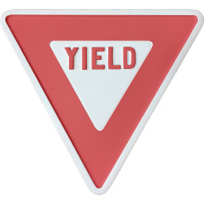 Yield Sign Plaque Yield Sign Plaque