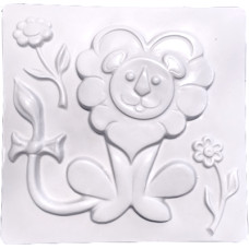 Square Lion Plaque Square Lion Plaque
