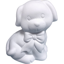 Puppy with Bow Statue Puppy with Bow Statue