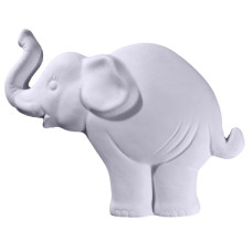 Elephant with Trunk up Plaque