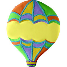 Hot Air Balloon Plaque