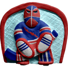 Hockey Player Plaque