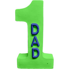 Number 1 Dad Plaque