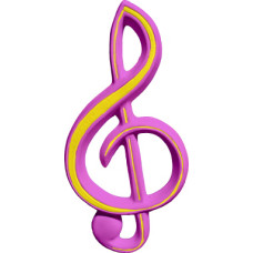 G Clef Music Note Plaque