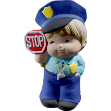 Police Boy Plaque