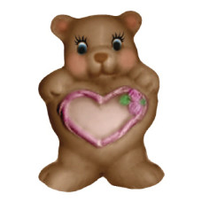 Bear with Heart Statue Bear with Heart Statue