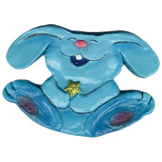 Blue Bunny Plaque