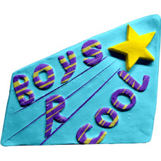 Boys R Cool plaque