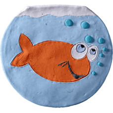 Fish in Bowl Plaque Fish in Bowl Plaque
