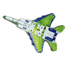 Rocket Plane Plaque