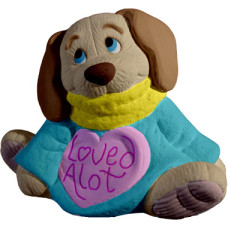 Loved A Lot Dog Statue Loved A Lot Dog Statue