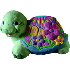 Turtle With Flowers Statue Turtle With Flowers Statue