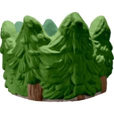 Pine Trees Candleholder