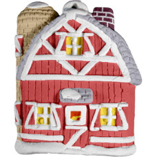 Village Barn Ornament