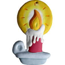Old Fashioned Candle Ornament