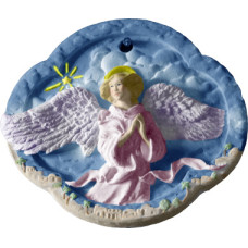 Angel Over Bethlehem Ornament