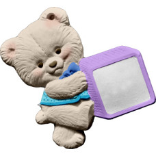 Bear with Block Ornament