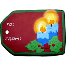 Candles Gift Tag Ornament