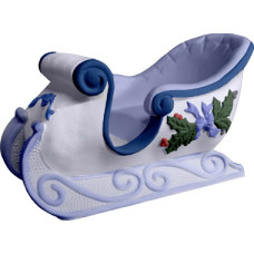 Fancy Sleigh Statue