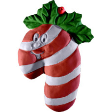Smily Candy Cane Plaque