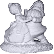 Santa and Mrs Claus Dancing Statue