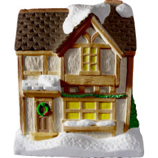 Winter Chalet Wall Plaque