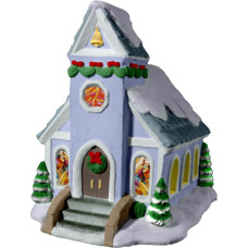 Village Church with Light Up Kit Included