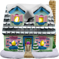 Village House Cottage Light up Kit included