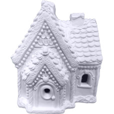 Village Gingerbread House Light up Kit included