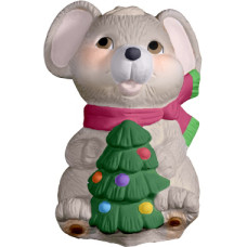 Mouse with Tree Statue
